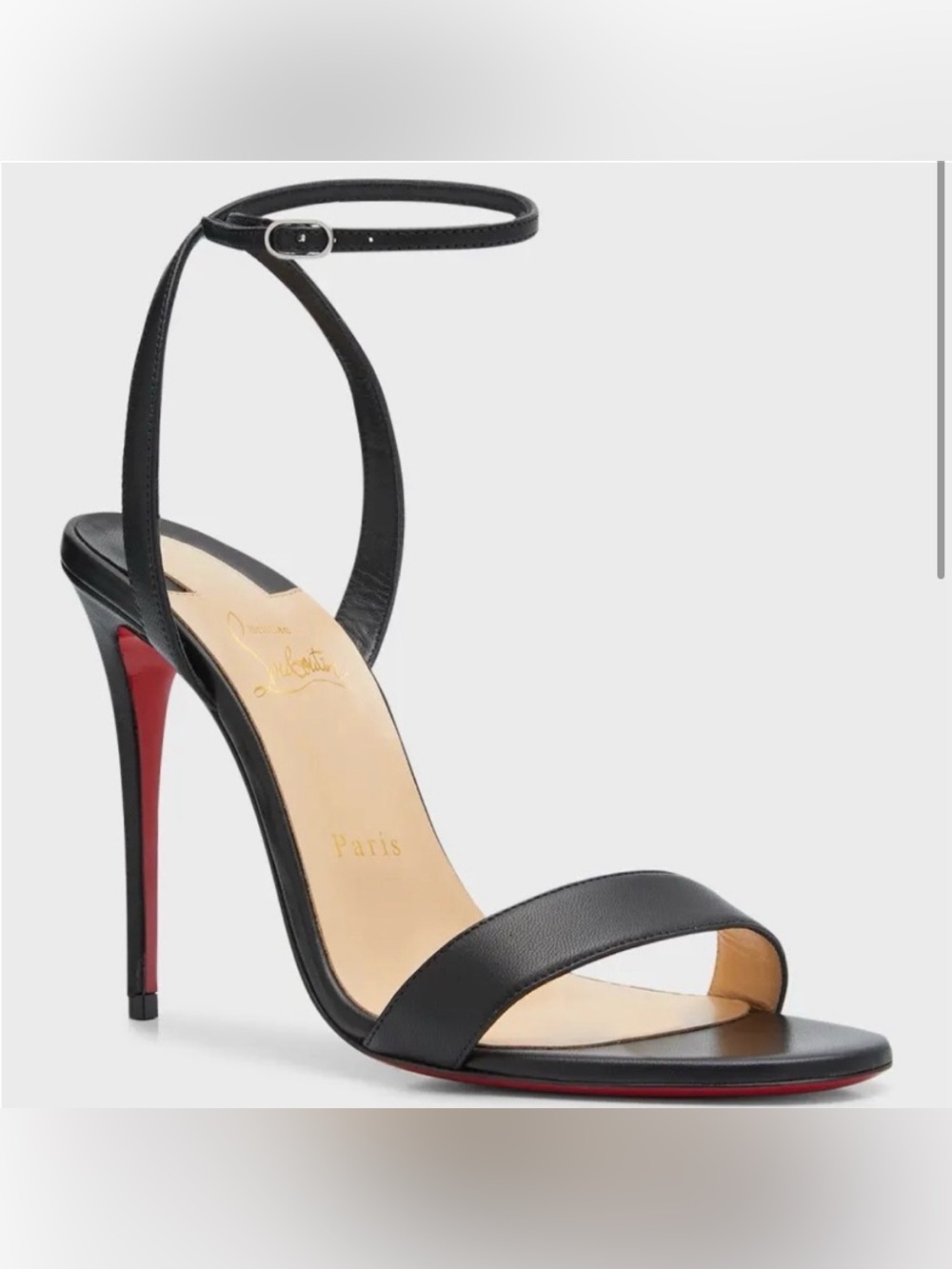 CHRISTIAN LOUBOUTIN Loubigirl 100 leather Sandals